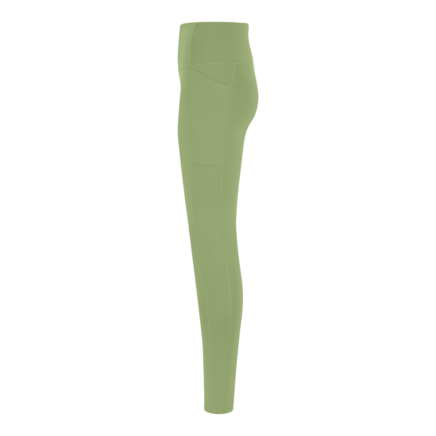 Girlfriend Collective W's High-Rise Pocket Legging - Made From Recycled Water Bottles Mantis Normal Pants