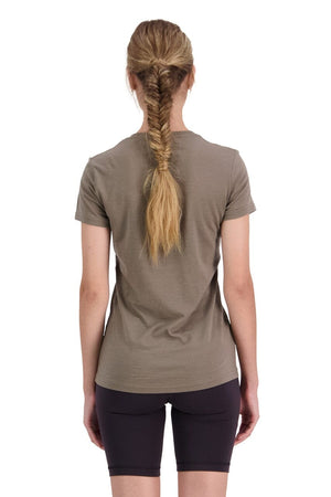 Mons Royale W's Icon Tee - Merino Wool Walnut