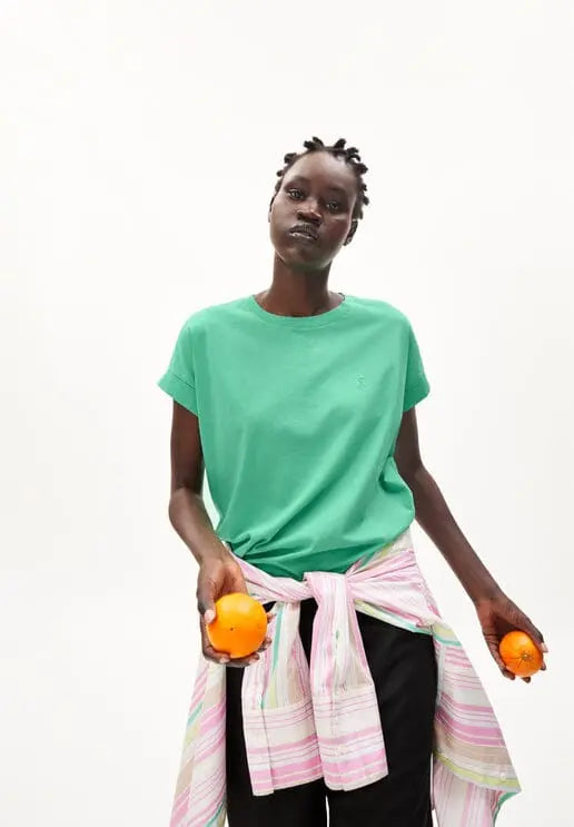 W's Idaara T-shirt - 100% Organic cotton Shirt Armedangels