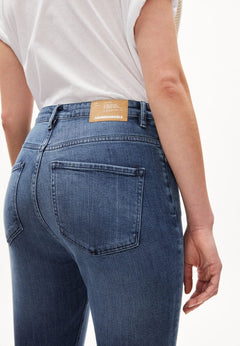 Armedangels W's Ingaa - High Waist Skinny Jeans Denim - Organic cotton Stone Wash 32 Pants