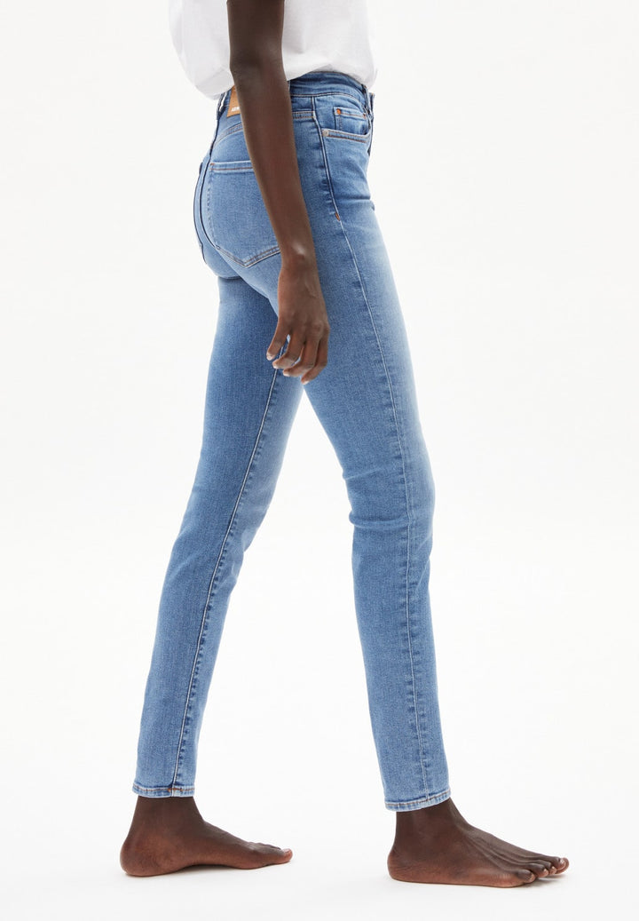 W's Ingaa - Stretch High Waist Skinny Jeans - Organic Cotton Pants Armedangels