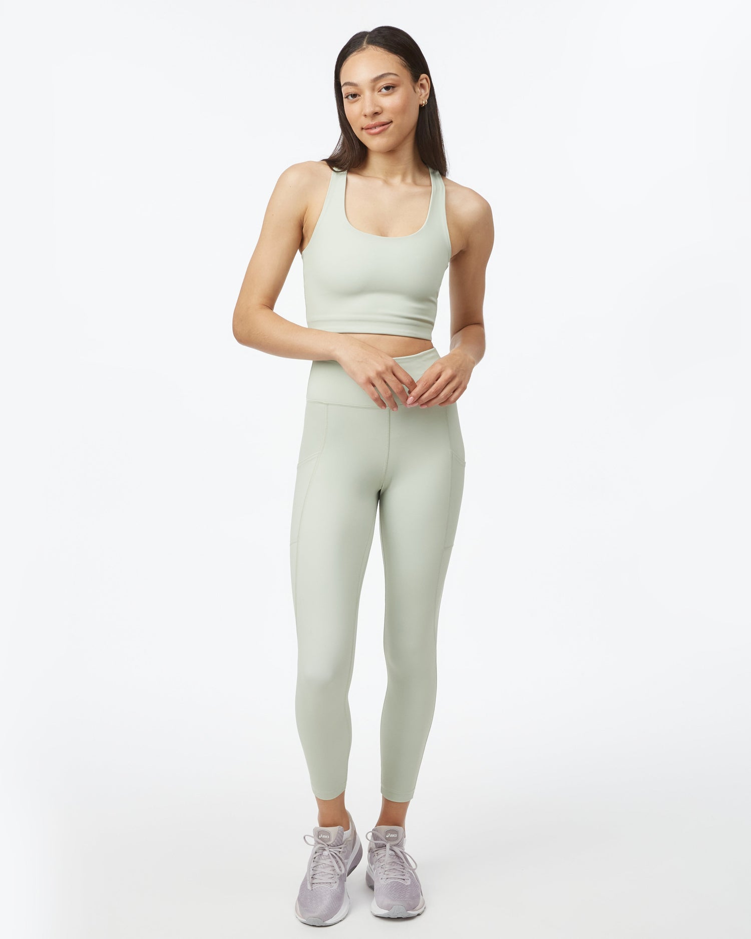 Tentree W's inMotion 7/8 Pocket Legging - Recycled Polyester Seedling Pants