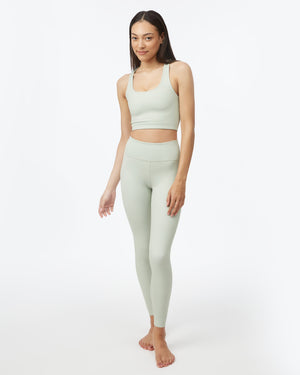 Tentree W's inMotion High Rise Legging - Recycled Polyester Seedling