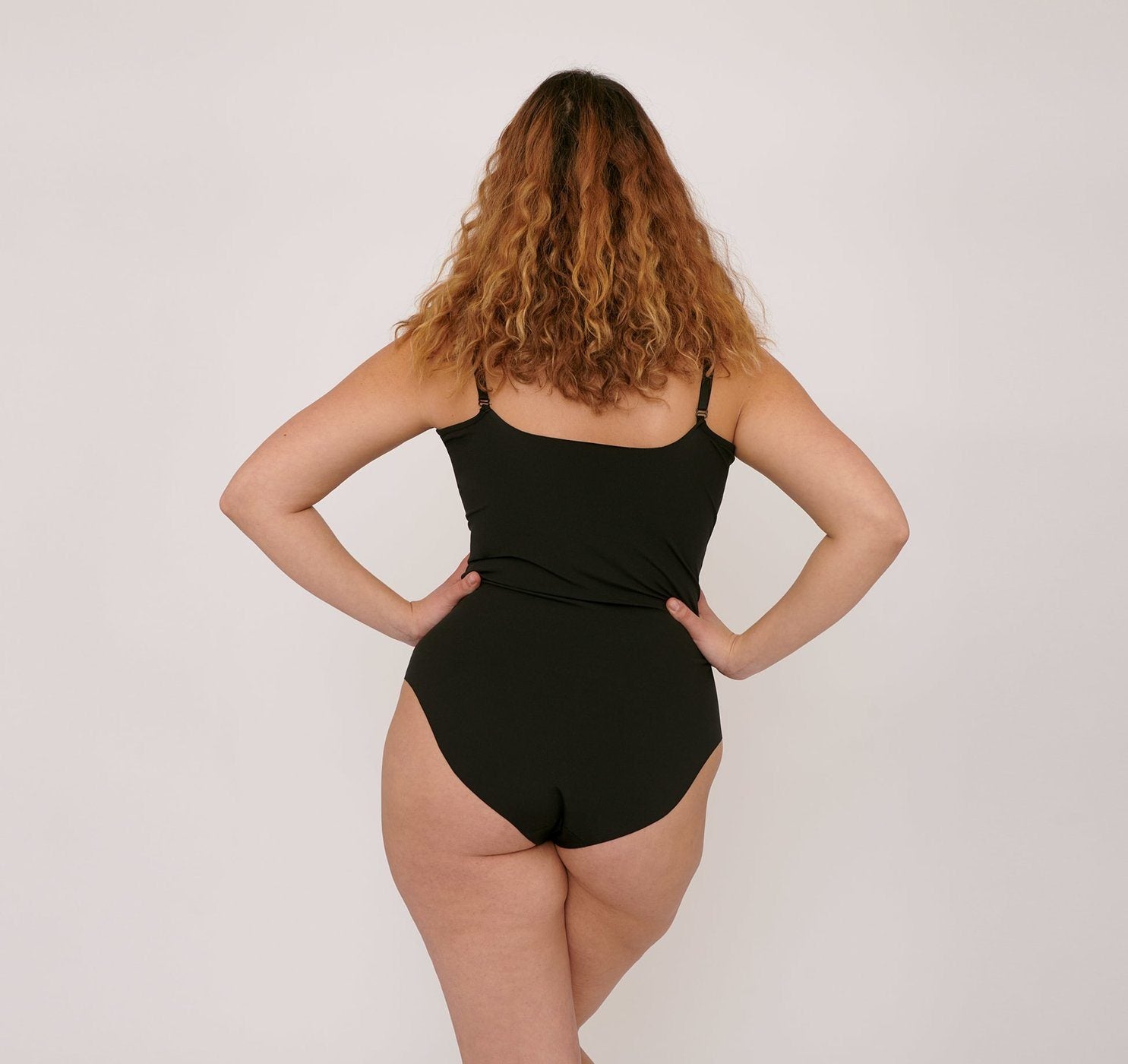 Organic Basics W's Invisible Cheeky Seamless Body - Recycled Nylon Black Underwear