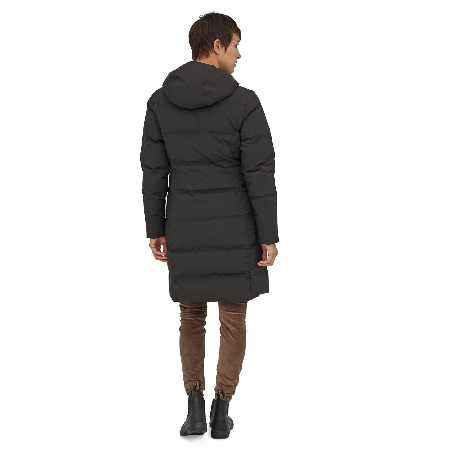 Patagonia W's Jackson Glacier Parka - Recycled Down / Recycled Polyester Black Jacket