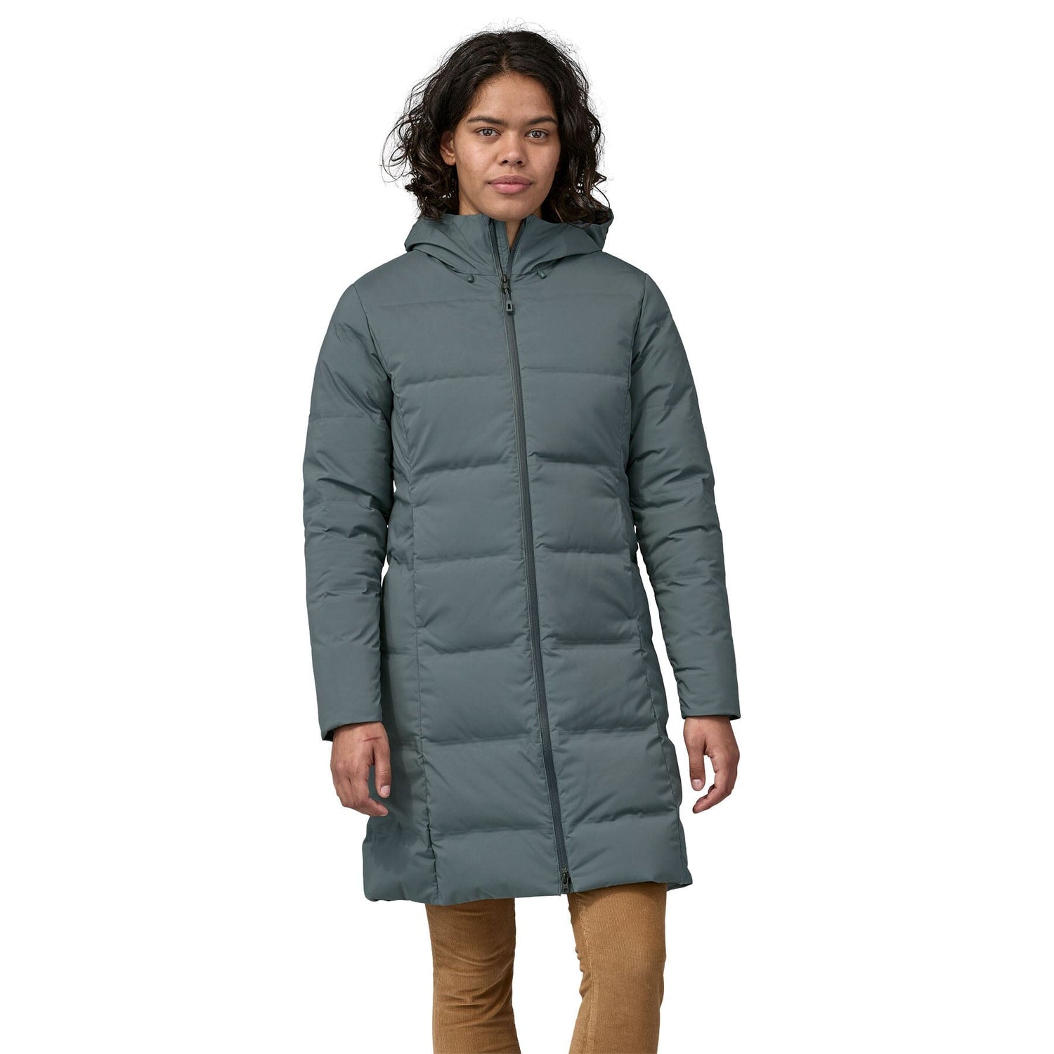 Patagonia W's Jackson Glacier Parka - Recycled Down / Recycled Polyester Nouveau Green Jacket