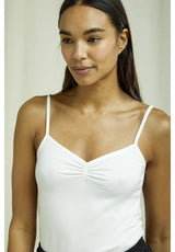 People Tree - W's Jemma Camisole Top - Organic Fairtrade Certified Cotton - Weekendbee - sustainable sportswear