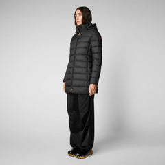 Save The Duck - W's Joanne Hooded Puffer Coat - 100% Recycled Nylon - Weekendbee - sustainable sportswear