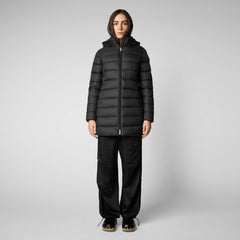 Save The Duck - W's Joanne Hooded Puffer Coat - 100% Recycled Nylon - Weekendbee - sustainable sportswear