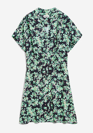 Armedangels W's Juaraa Ditsy Floral Dress - LENZING™ ECOVERO™ Viscose Night sky