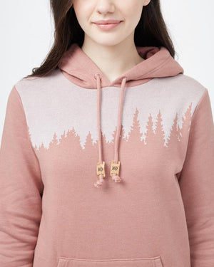 Tentree W's Juniper Classic Hoodie - Organic Cotton & Recycled polyester Burlwood Pink Heather