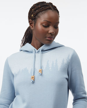 Tentree W's Juniper Classic Hoodie - Organic Cotton & Recycled polyester Sea Ice Heather
