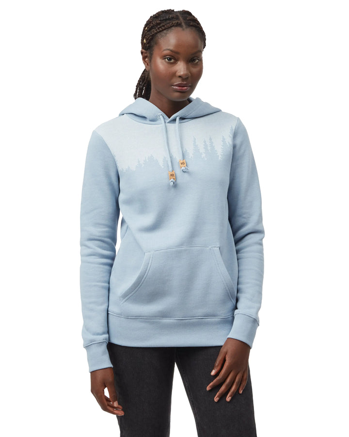W's Juniper Classic Hoodie - Organic Cotton & Recycled polyester Shirt Tentree Sea Ice Heather XS