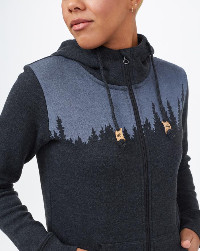 tentree zip up hoodie