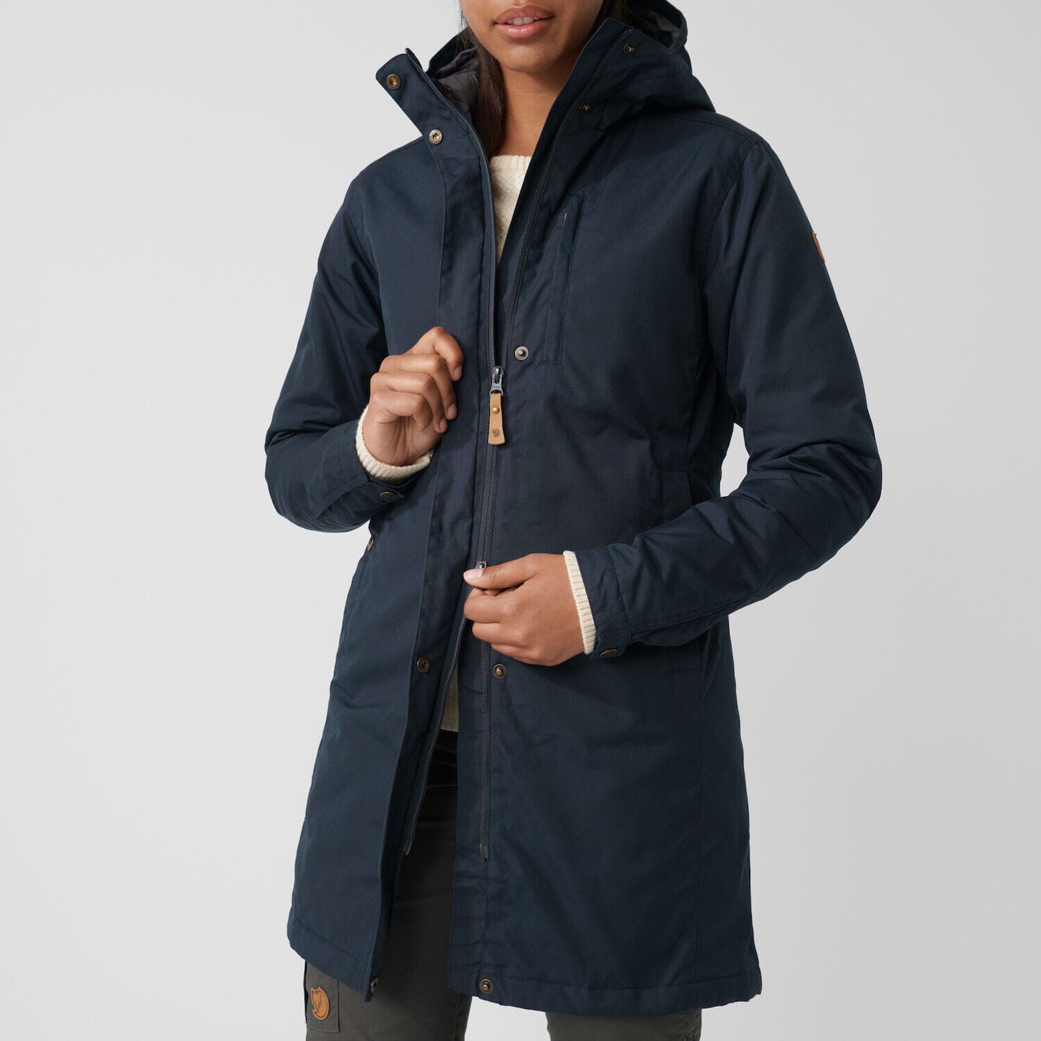 Fjällräven - W's Kiruna Padded Parka - Recycled Polyester & Organic Cotton - Weekendbee - sustainable sportswear