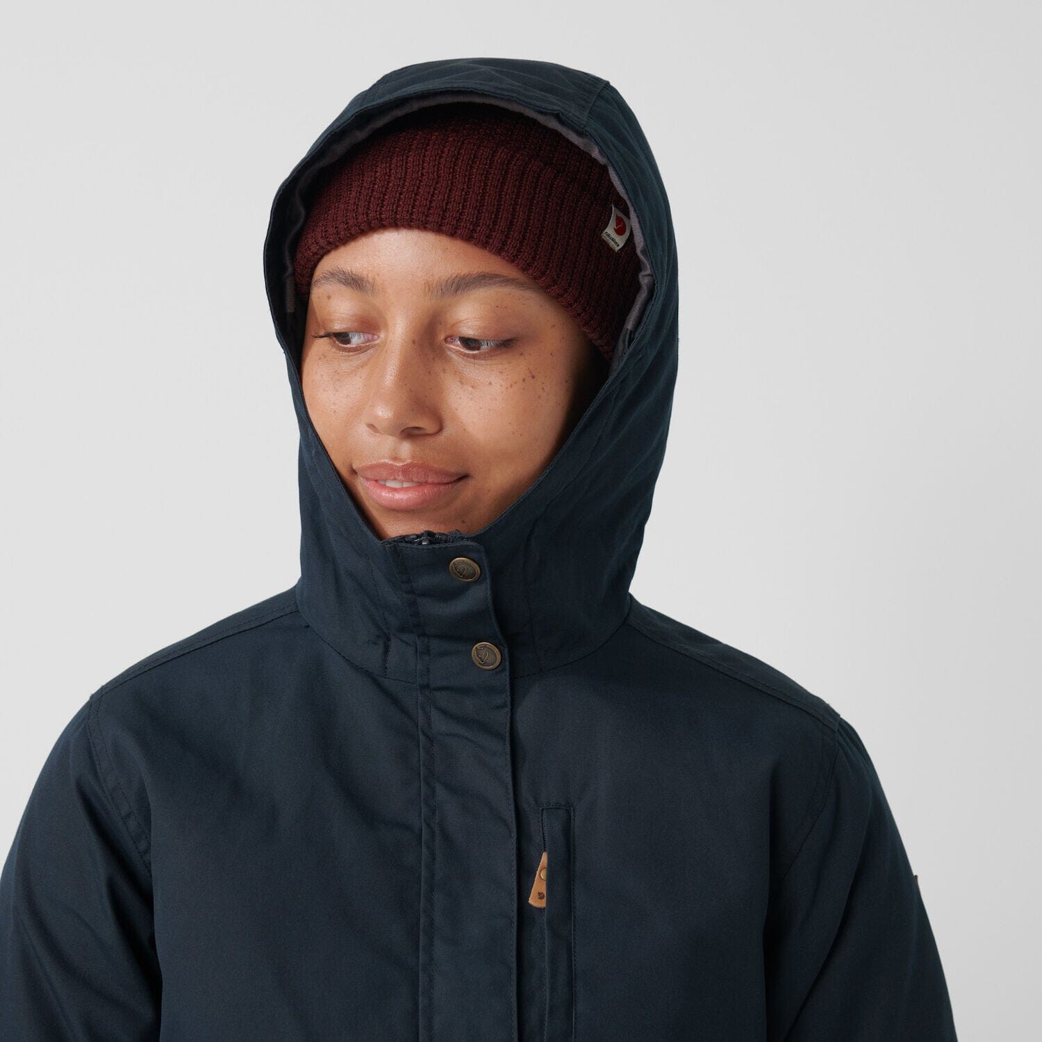 Fjällräven - W's Kiruna Padded Parka - Recycled Polyester & Organic Cotton - Weekendbee - sustainable sportswear