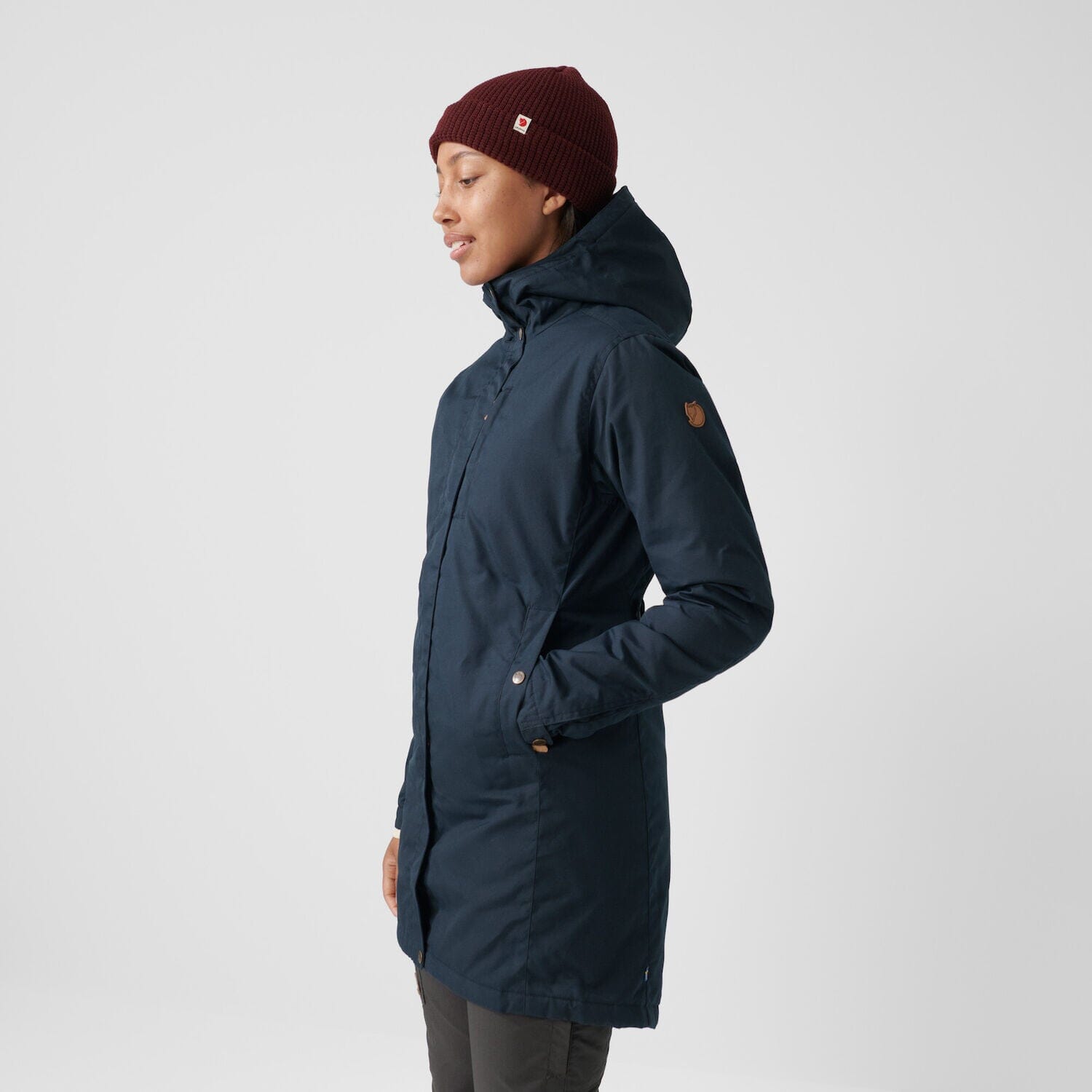 Fjällräven - W's Kiruna Padded Parka - Recycled Polyester & Organic Cotton - Weekendbee - sustainable sportswear