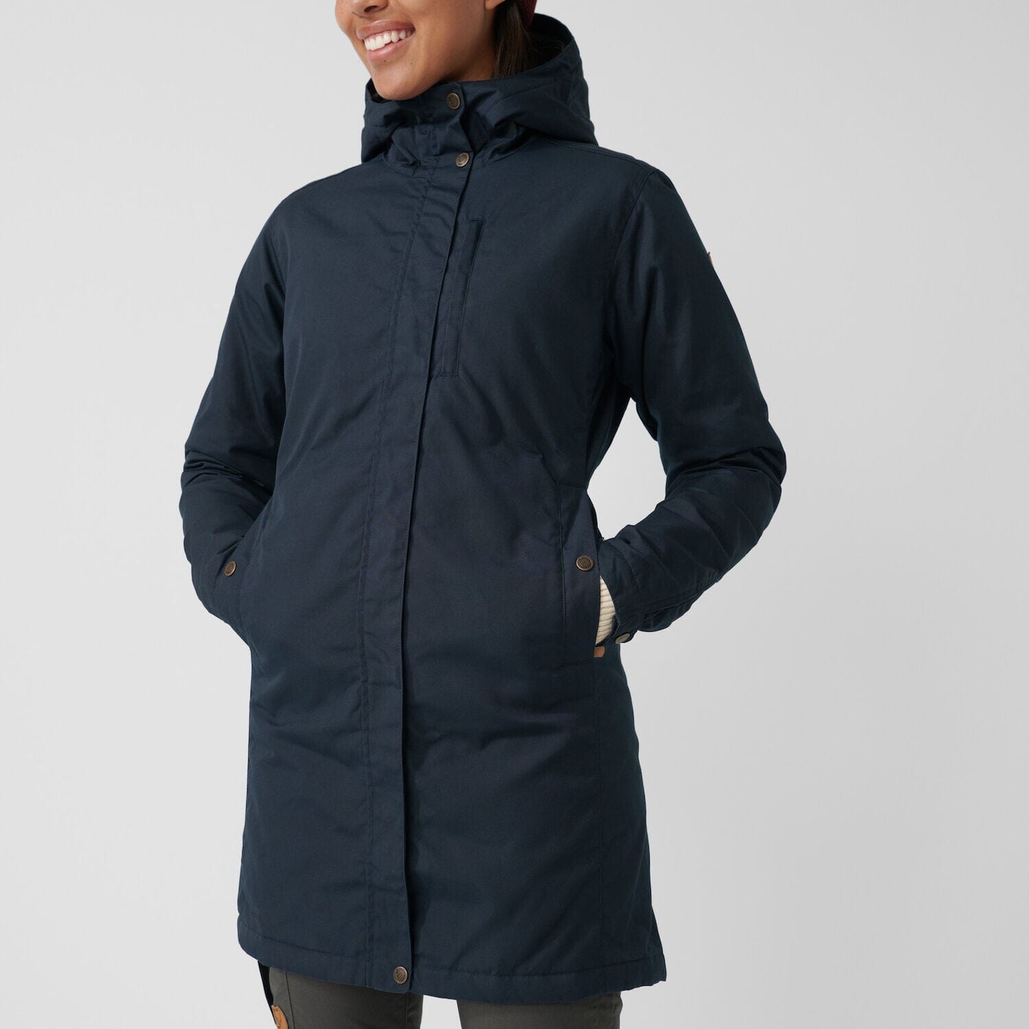 Fjällräven - W's Kiruna Padded Parka - Recycled Polyester & Organic Cotton - Weekendbee - sustainable sportswear