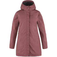 Fjällräven W's Kiruna Padded Parka - Recycled Polyester & Organic Cotton Mesa Purple Jacket