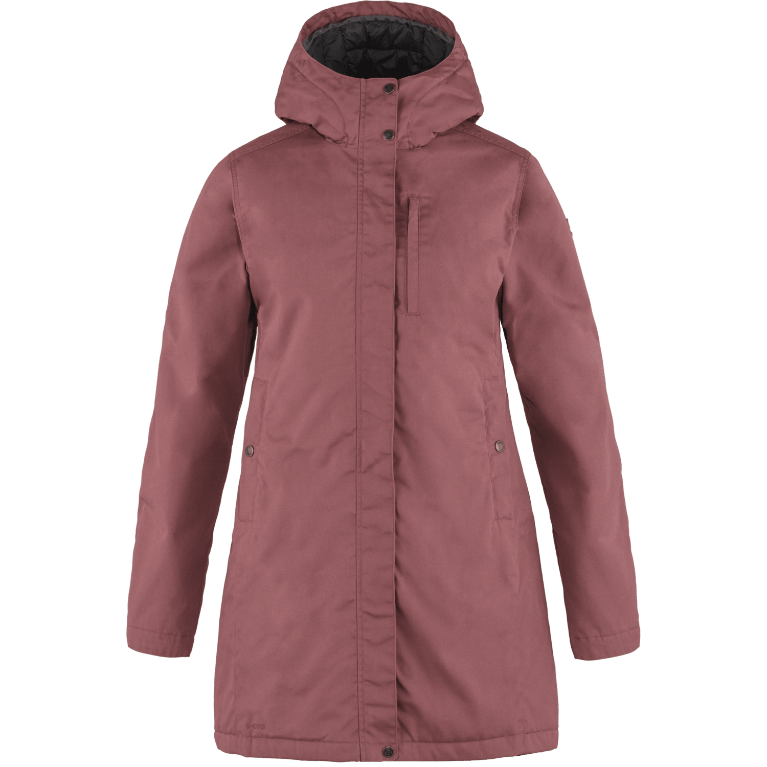 Fjällräven W's Kiruna Padded Parka - Recycled Polyester & Organic Cotton Mesa Purple Jacket