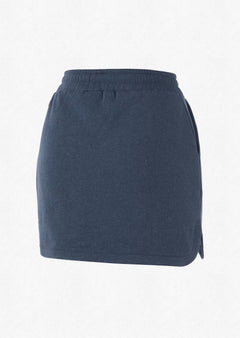 Picture Organic W's Kity Skirt - Organic Cotton Dark Blue Melange Skirt