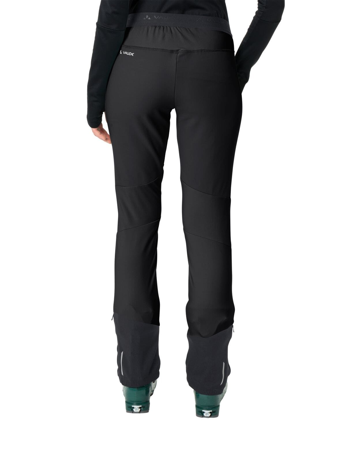 Vaude - W's Larice Light Softshell Pants III - Recycled Polyamide - Weekendbee - sustainable sportswear