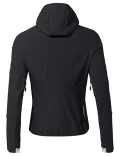 Vaude W's Larice Softshell Ski Jacket IV - Polyester & Recycled polyester Black Jacket