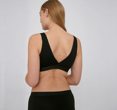 Organic Basics W's TENCEL Lite Basic Bralette Black Underwear