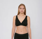 Organic Basics W's TENCEL Lite Basic Bralette Black Underwear