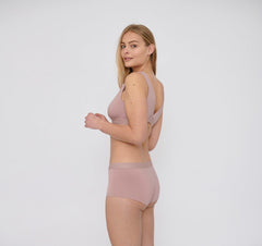 Organic Basics W's TENCEL Lite Shorty 2-pack Dusty Rose Underwear