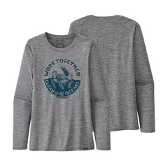 Patagonia - W's Long-Sleeved Capilene® Cool Daily Graphic Shirt - Recycled Polyester - Weekendbee - sustainable sportswear