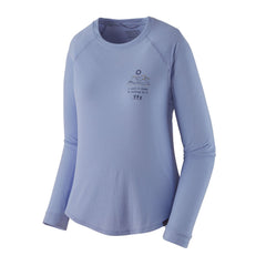 Patagonia - W's L/S Cap Cool Trail Shirt - Recycled PET & Naia™ Renew - Weekendbee - sustainable sportswear