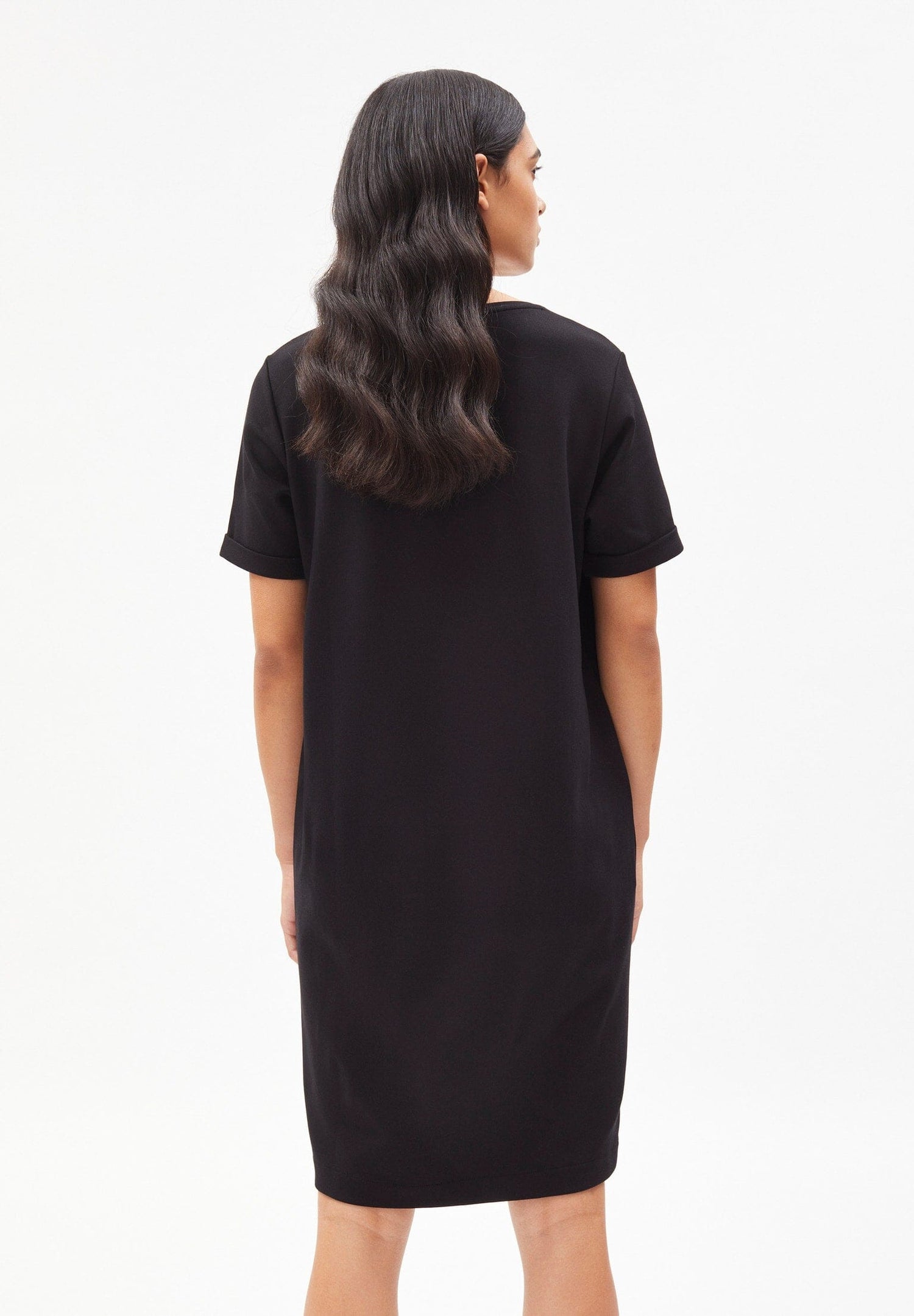 Armedangels W's Maailana Jersey Dress - Lenzing™ Ecovero™ mix Black Dress