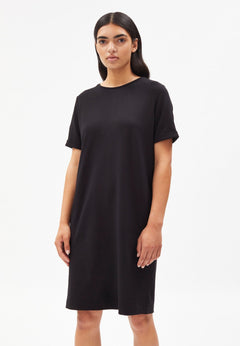 Armedangels W's Maailana Jersey Dress - Lenzing™ Ecovero™ mix Black Dress