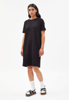 Armedangels W's Maailana Jersey Dress - Lenzing™ Ecovero™ mix Black Dress