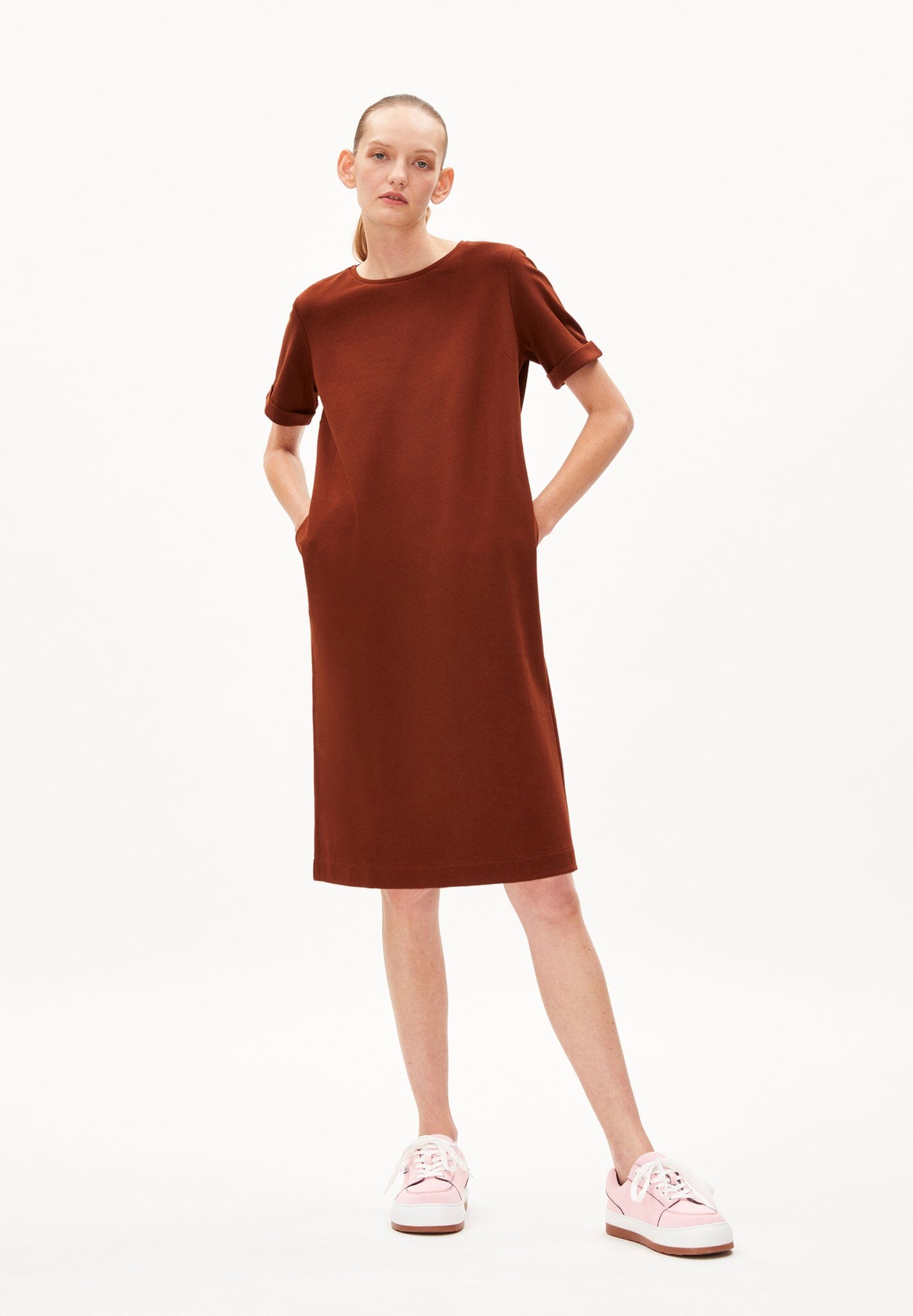 Armedangels - W's Maailana Jersey Dress - Lenzing™ Ecovero™ mix - Weekendbee - sustainable sportswear