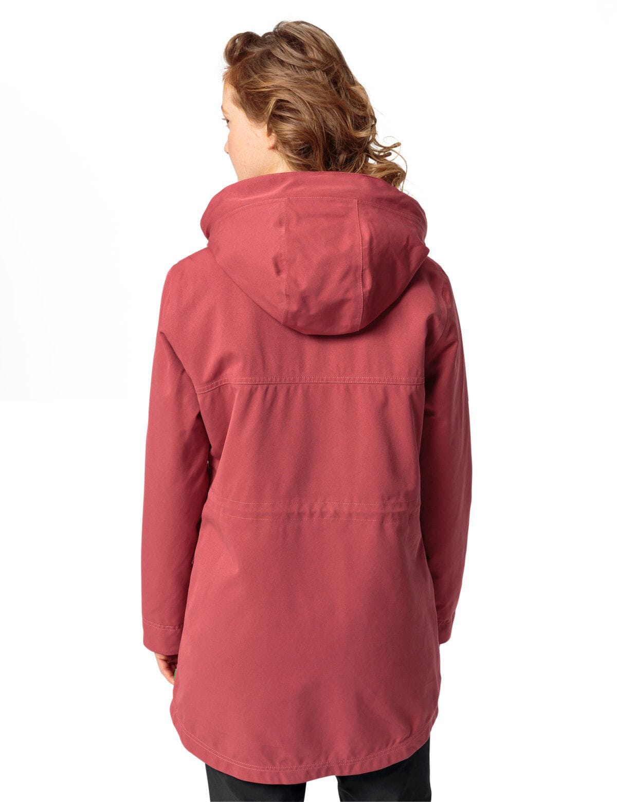 Vaude W's Manukau II Parka - Recycled Polyester Brick Jacket