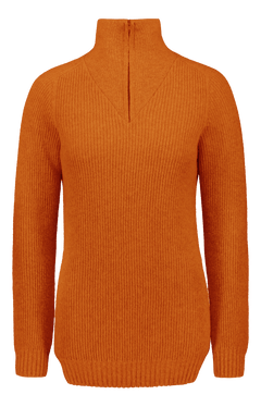 North Outdoor W's Metso Sweater - 100 % Merino Wool - Made in Finland Flame Shirt