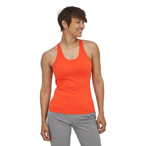 Patagonia W's Mibra Tank Top - Recycled Polyester Paintbrush Red S