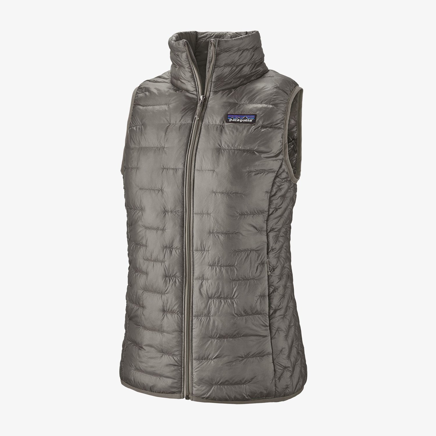 Patagonia W's Micro Puff Vest - Recycled Polyester Feather Grey Jacket