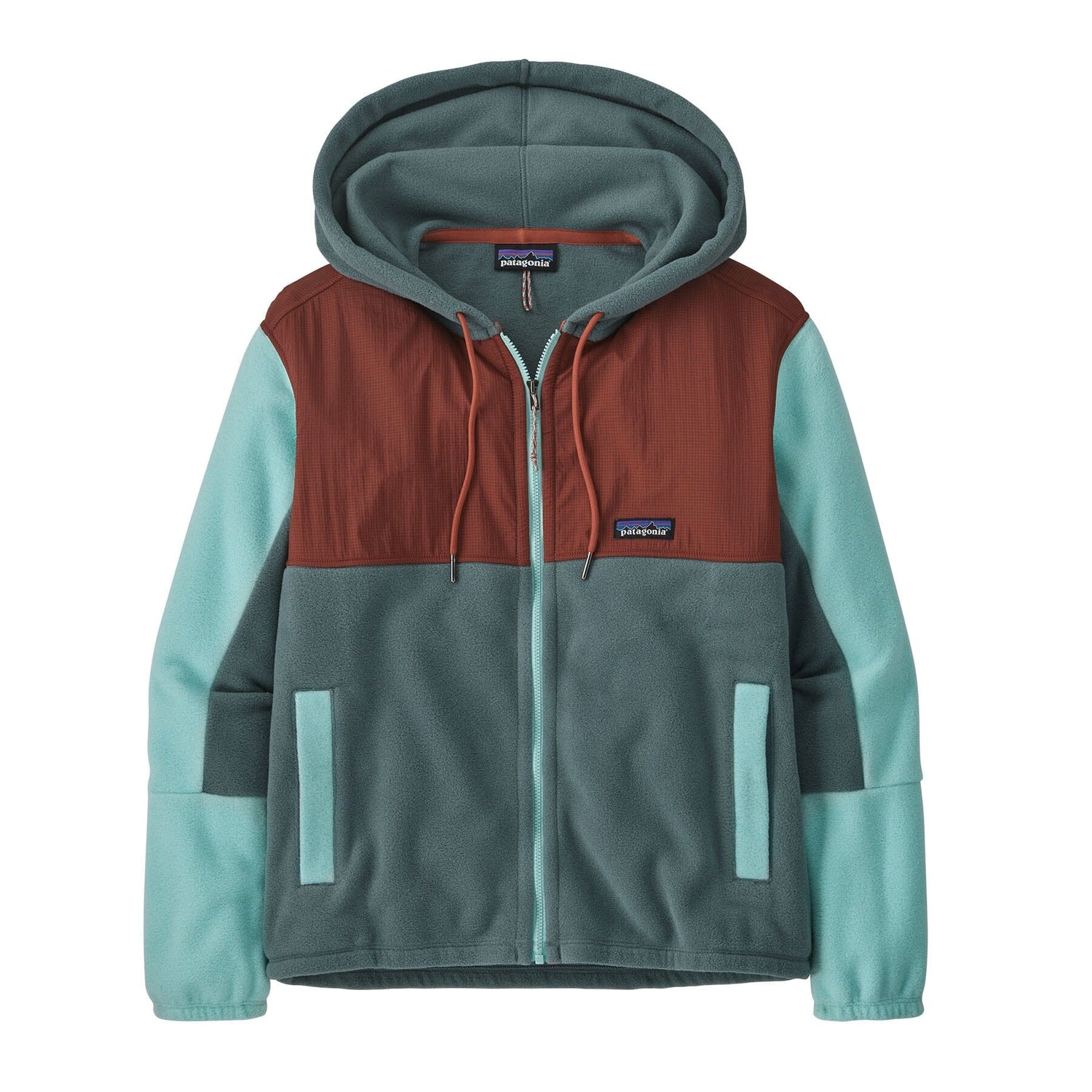 Patagonia W's Microdini Hoody - Recycled PET & Recycled PA Nouveau Green Jacket