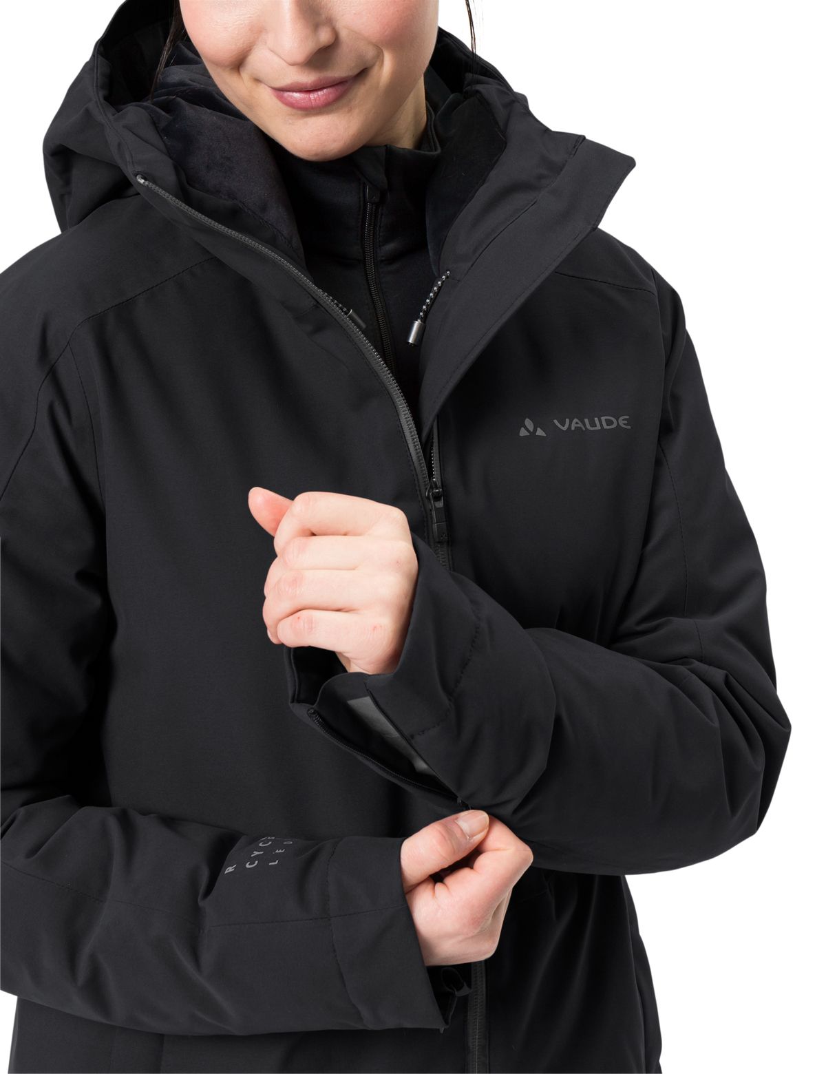 Vaude W's Mineo Coat III - Recycled Polyester Black Jacket