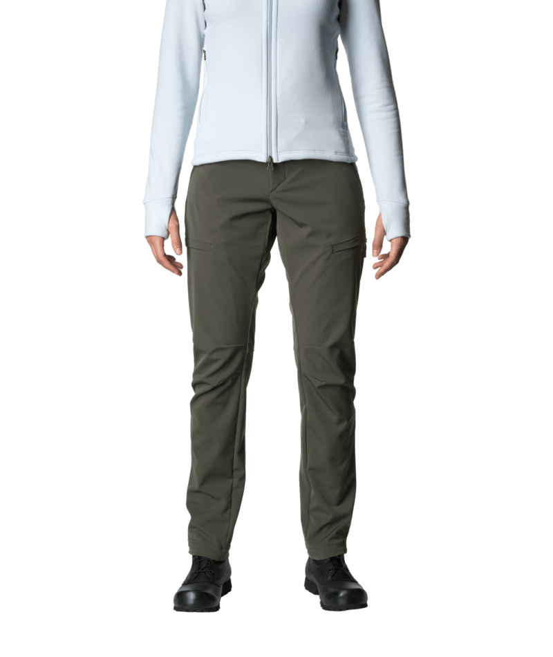 Houdini W's Motion Top Pants - Recycled Polyester Baremark Green Pants