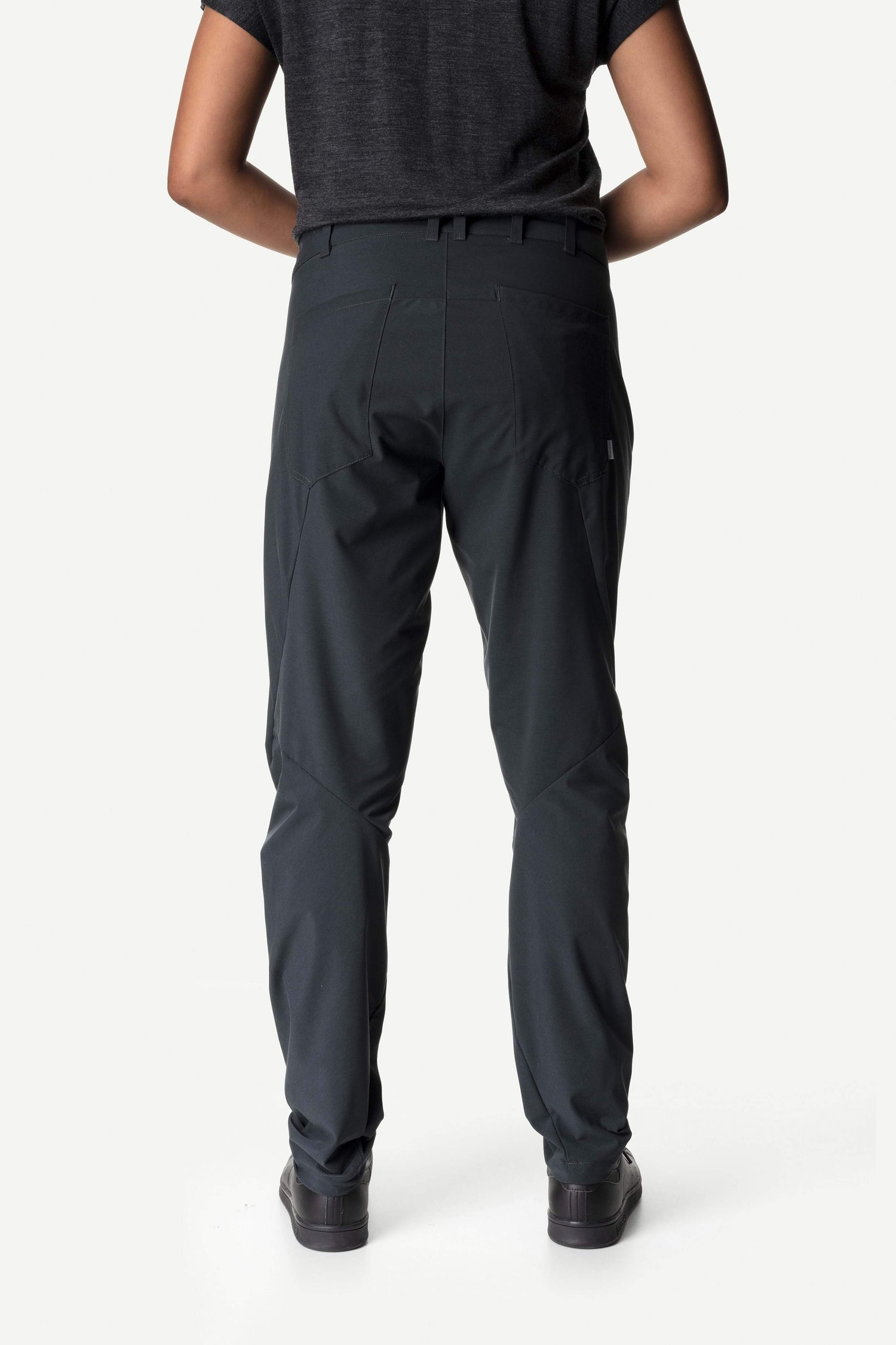 Houdini W's MTM Thrill Twill Outdoor Pants - Recycled Polyester Rock Black Pants