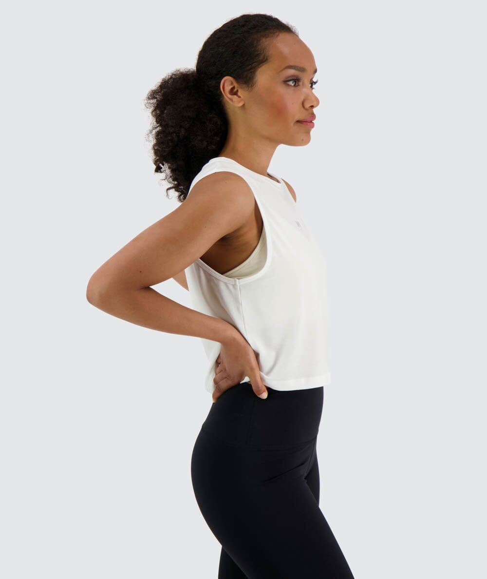 Gymnation - W's Muscle Crop Top - OEKO-TEX®-certified material, Tencel & PES - Weekendbee - sustainable sportswear