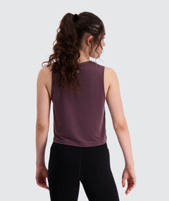 Gymnation W's Muscle Crop Top - OEKO-TEX®-certified material, Tencel & PES Berry Shirt