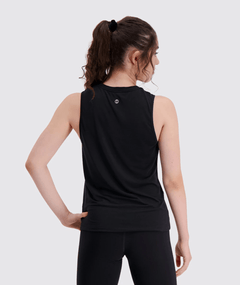 Gymnation W's Muscle Tank Top - OEKO-TEX®-certified material, Tencel & PES Black Shirt