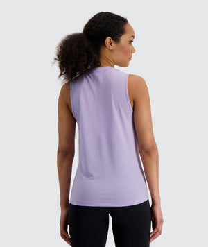 Gymnation W's Muscle Tank Top - Recycled Polyester & Tencel Lyocell Lavender