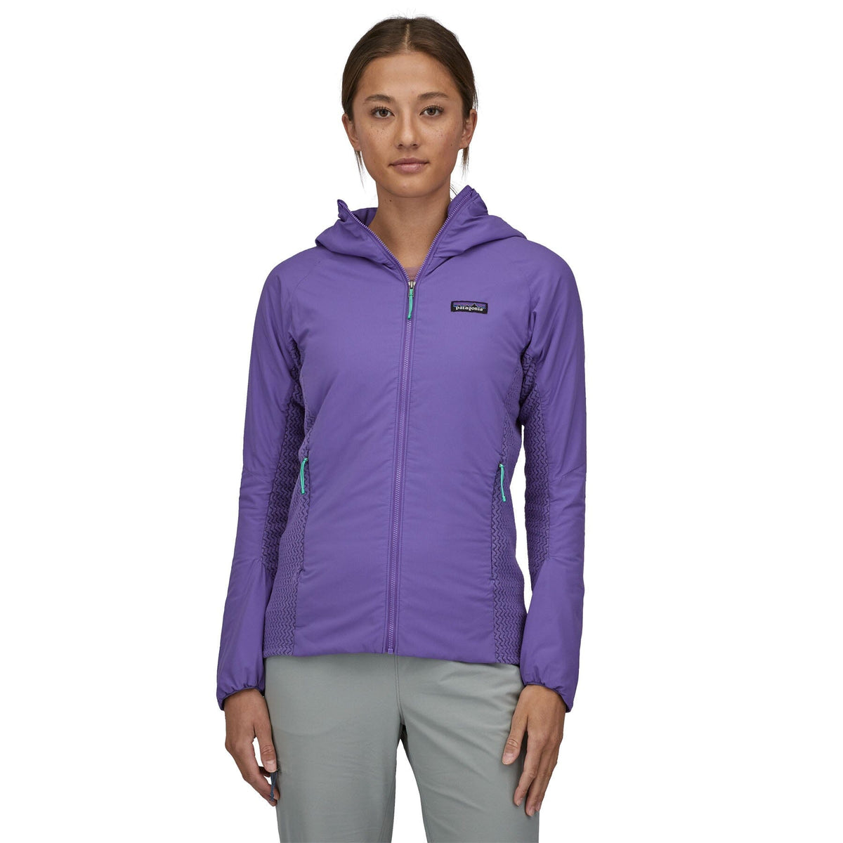 W's Nano-Air Light Hybrid Hoody - Recycled Polyester Jacket Patagonia Perennial Purple S