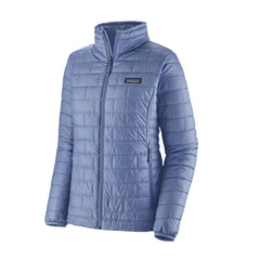 Patagonia W's Nano Puff Jacket - Recycled Polyester Light Current Blue Jacket